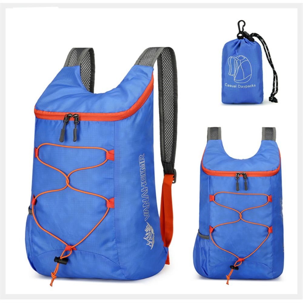 Outdoor Sport Bag - Foldable Sports Backpack Waterproof Nylon Fabric