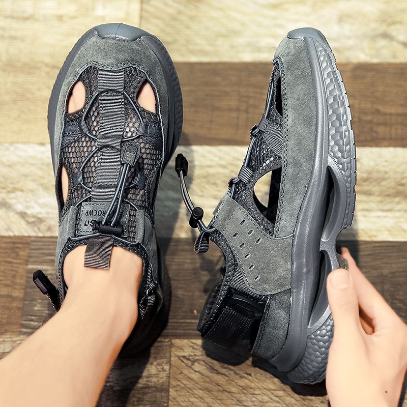 Outdoor Sports Leisure - Men's Closed Toe Summer Breathable Thick