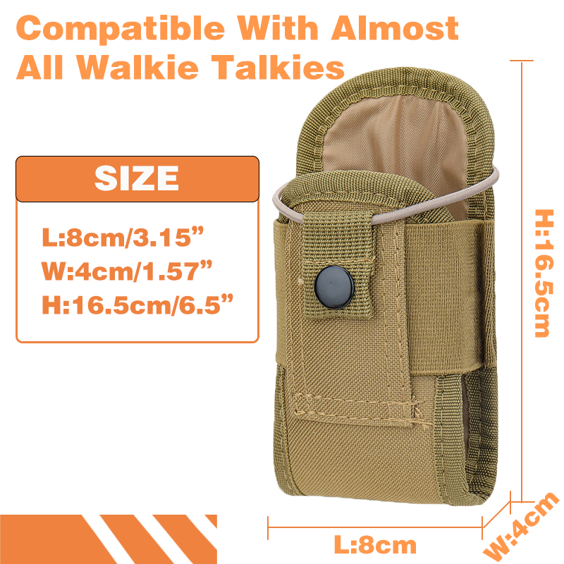 Tactical Walkie Talkie Pouch T - Outdoor Sport Bag 리뷰 및 가격