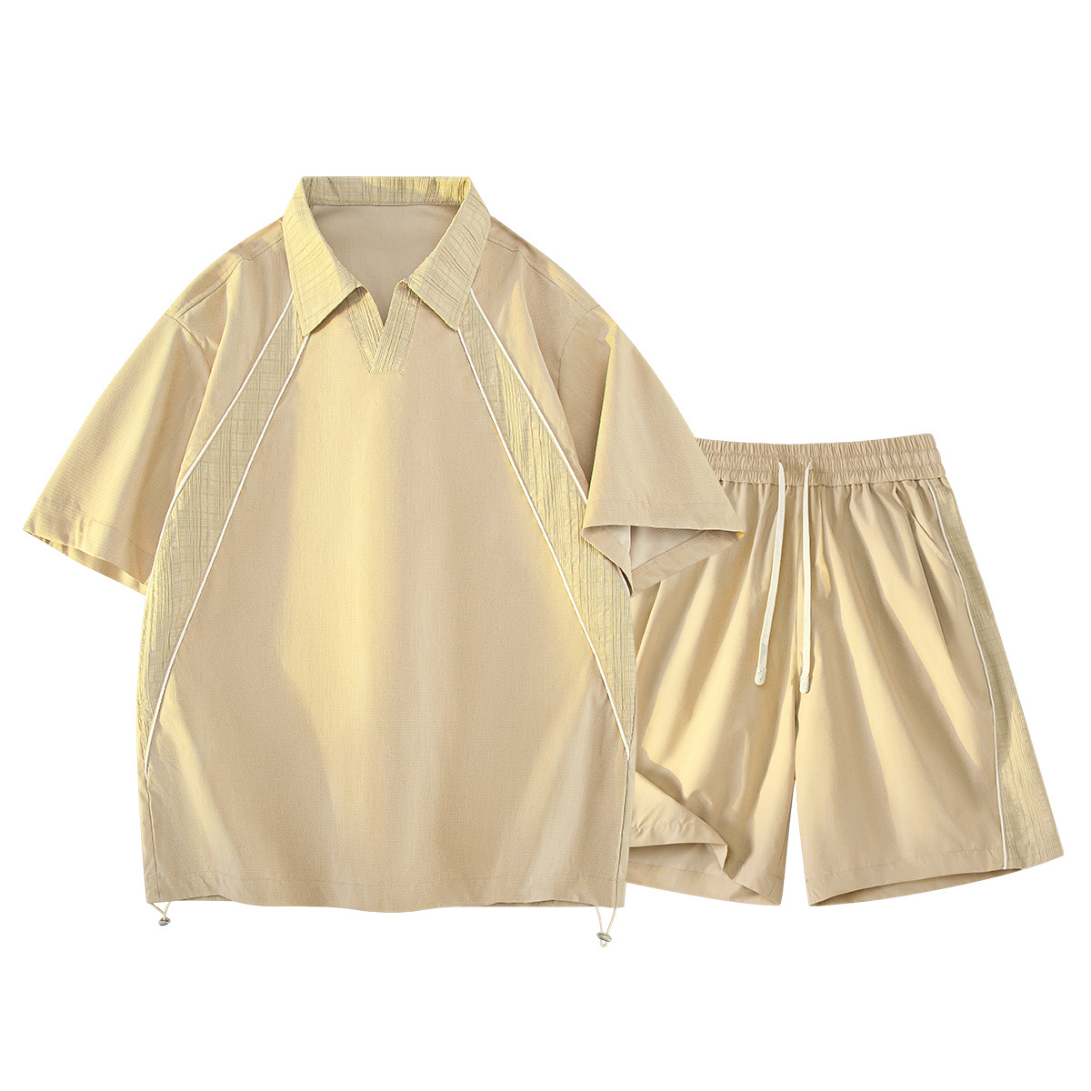 Summer Men's Sports Polo Suit  - Outdoor Sports Leisure 리뷰 및 가격