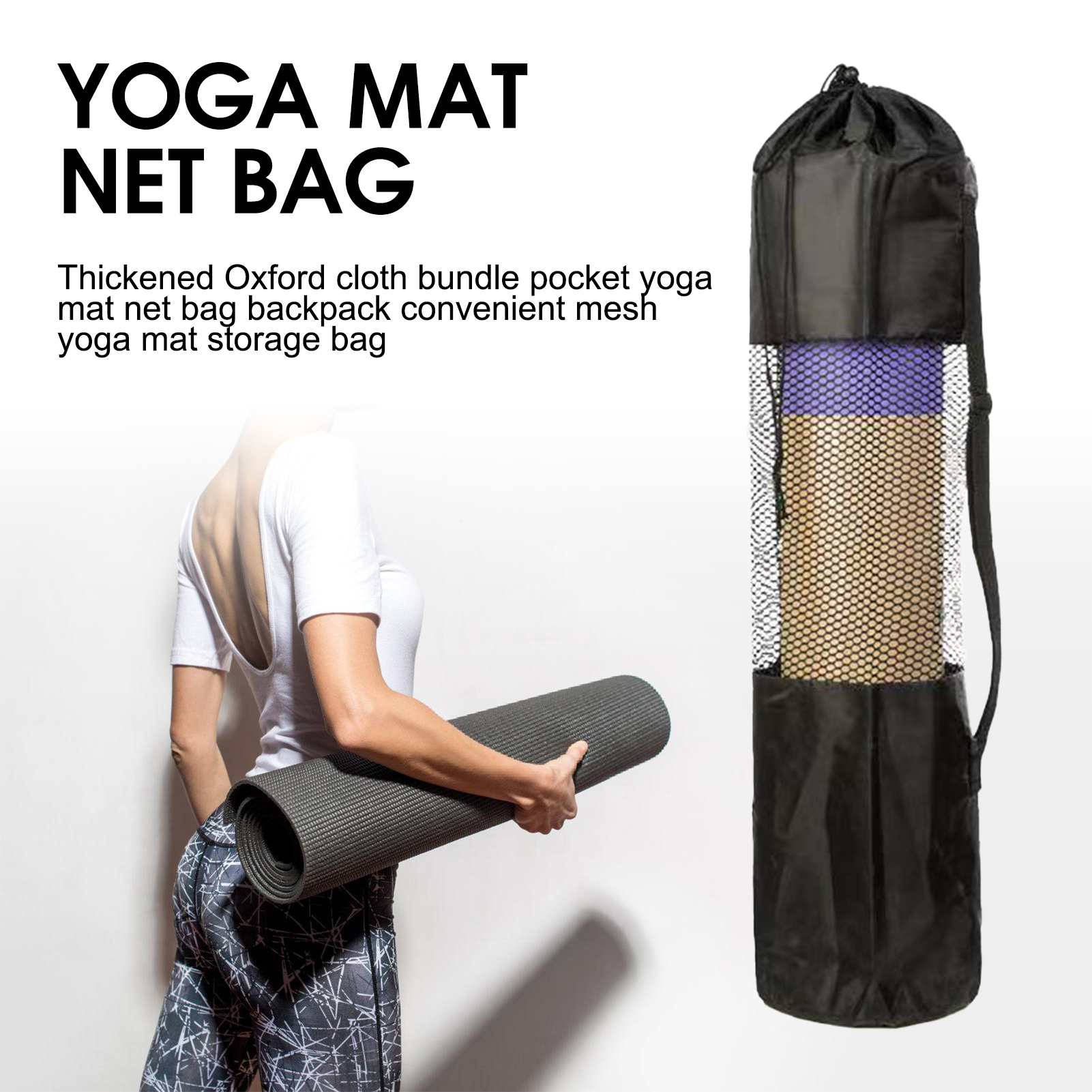 Yoga Mat Bag with Mesh Window  - Outdoor Sport Bag 리뷰 및 가격