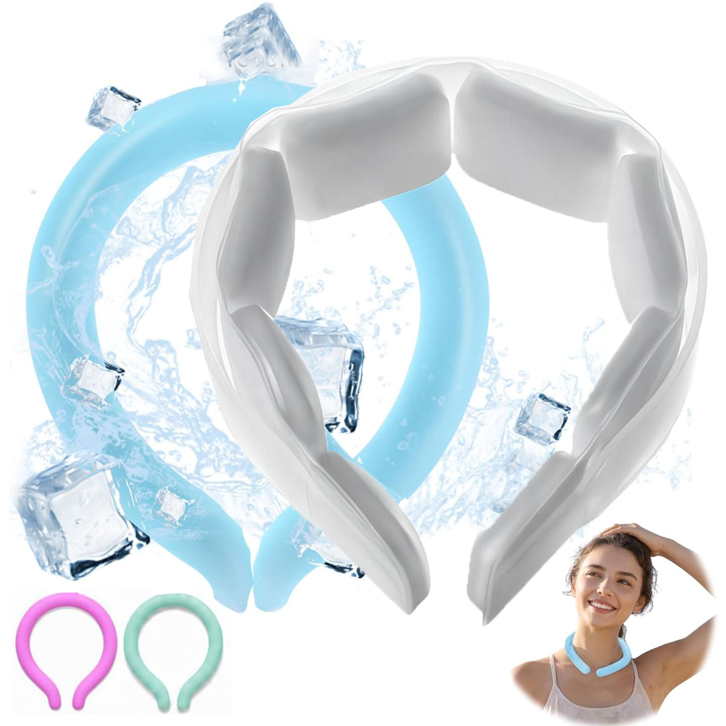 18℃/64℉Reusable Ice Neck Ring  - Outdoor Sport Hose 리뷰 및 가격