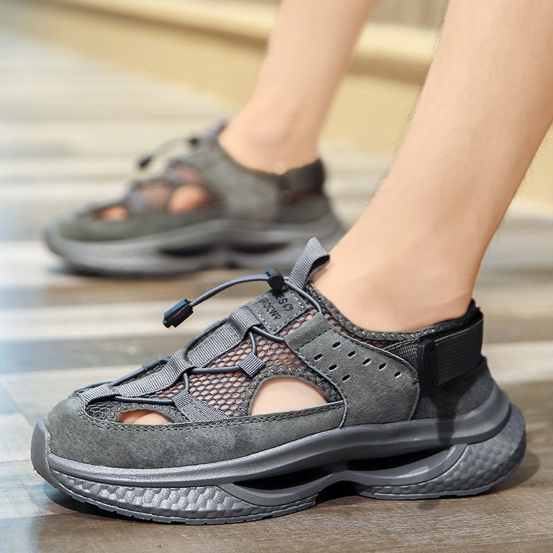 Men's Closed Toe Summer Breath - Outdoor Sports Leisure 리뷰 및 가격