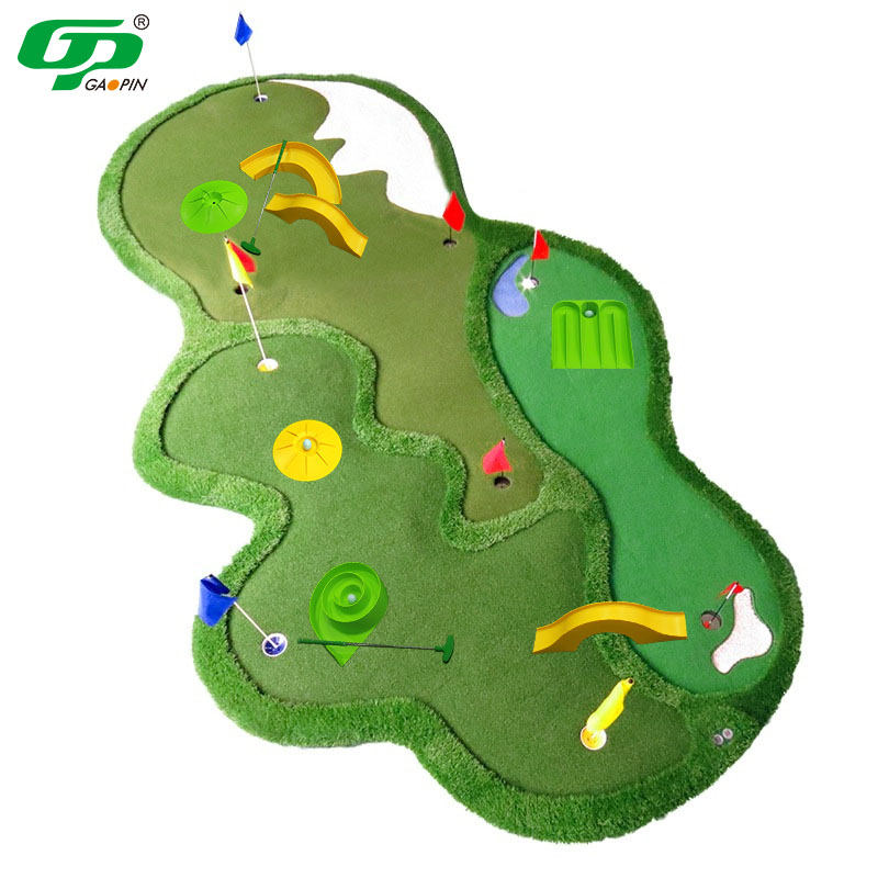 Mini Golf Course Set Indoor/Ou - Outdoor Sport Leisure 리뷰 및 가격