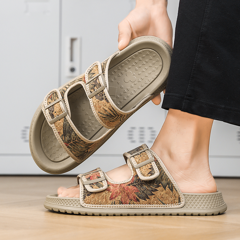 Men's casual slip-on slippers  - Outdoor Sports Leisure 리뷰 및 가격